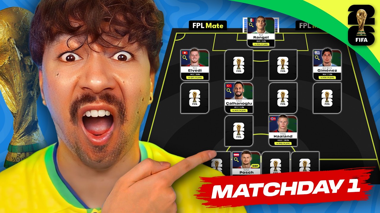 WORLD CUP FANTASY УЖЕ ЗДЕСЬ! | Моя команда на 1-й тур WCF 2026 (Первый черновик)