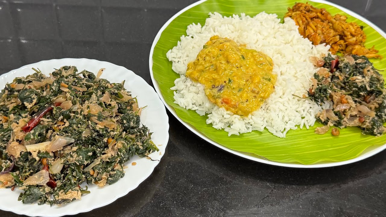 கீரை பொரியல் இப்படி செய்ங்க கேட்டு வங்கி சாப்பிடுவாங்க/ பொன்னாங்கன்னி கீரை பொரியல் /keerai poriyal