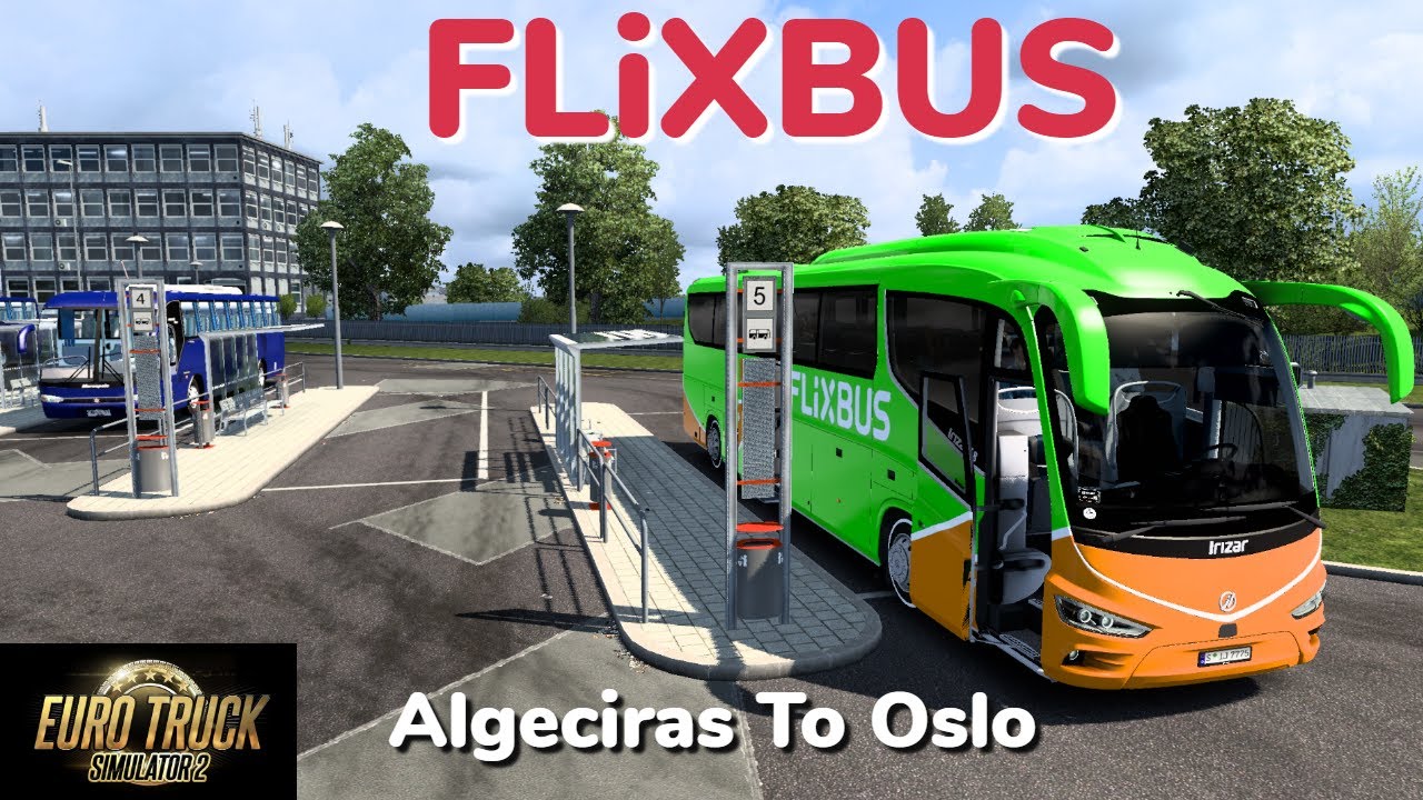 Euro Truck Simulator 2 | FlixBus | Irizar i8 Integral | Spain To Norway