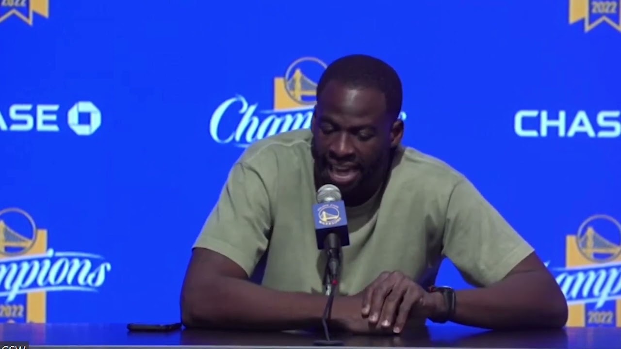 Draymond Green press conference on Jordan Poole incident - 10/8/22