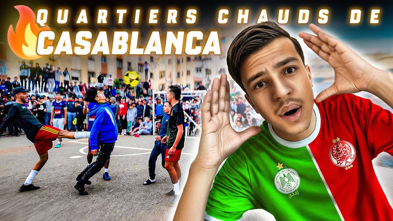 TOURNOIS DANS LES QUARTIERS CHAUDS DE CASA !🔥🇲🇦 ( Errahma, Ain Sbaa, Sidi Moumen, Hay Hassani )