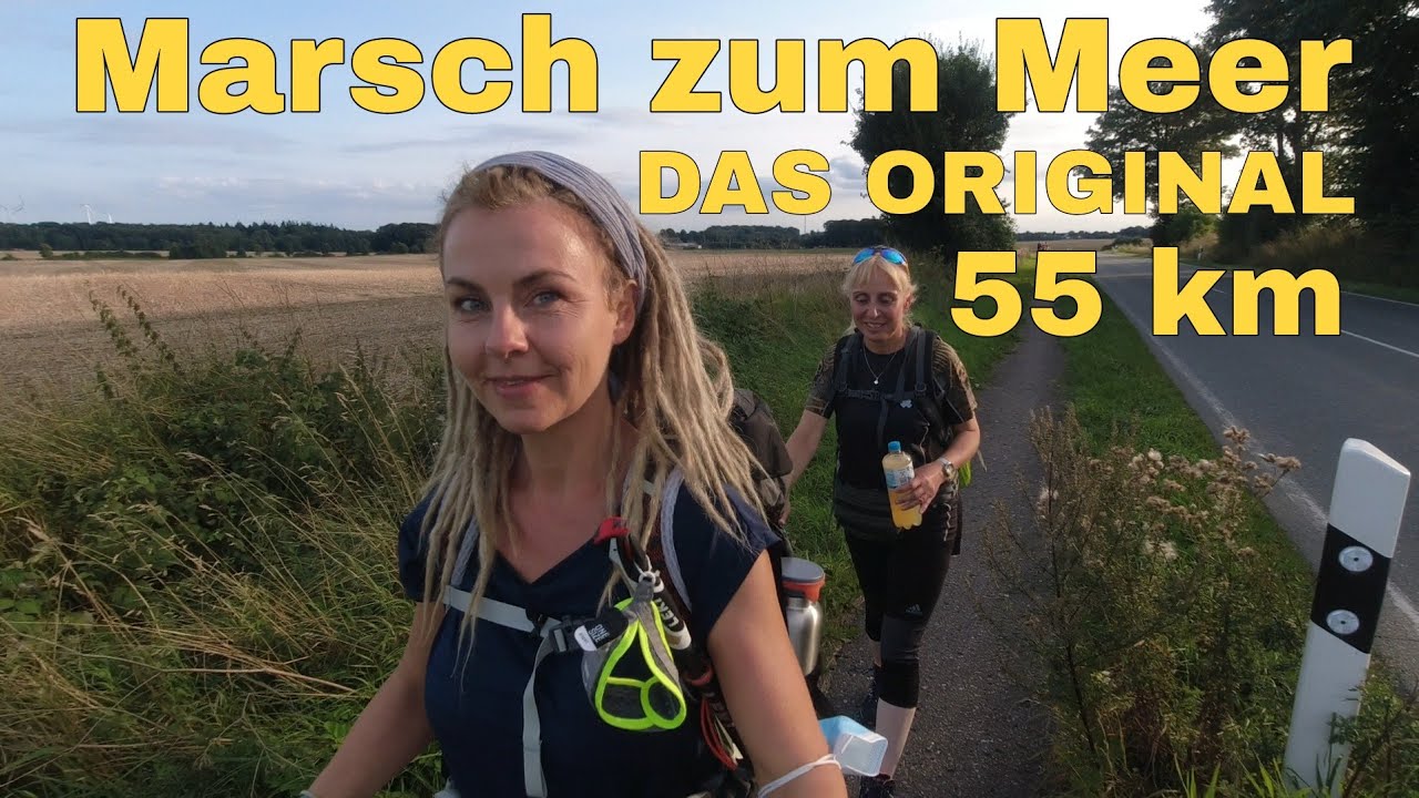 Marsch zum Meer, Eckernförde, 55 km, 2021