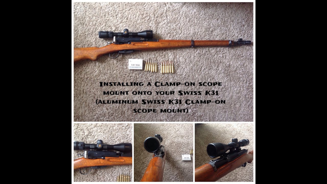 Swiss products Clamp-On Scope Mount for Swiss K31