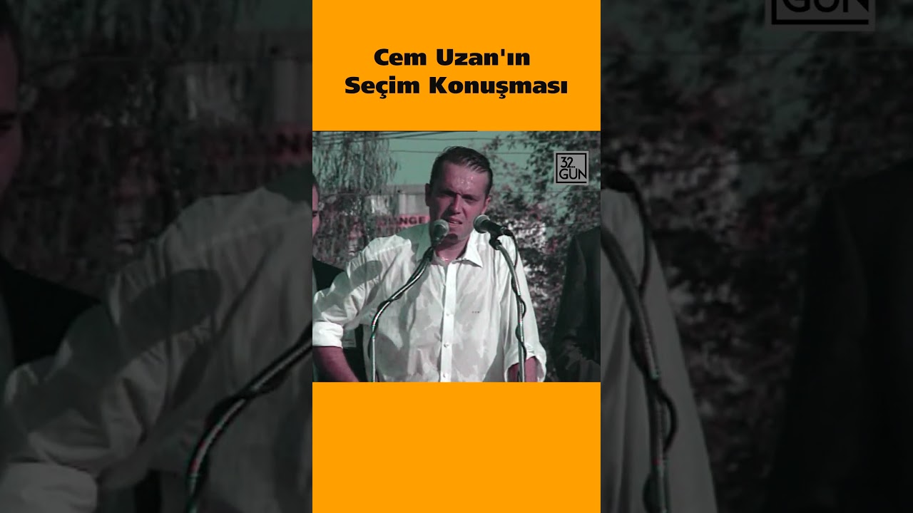 Cem Uzanın Se&ccedil;im Konuşması #cemuzan #shorts #reels #se&ccedil;im #32g&uuml;n