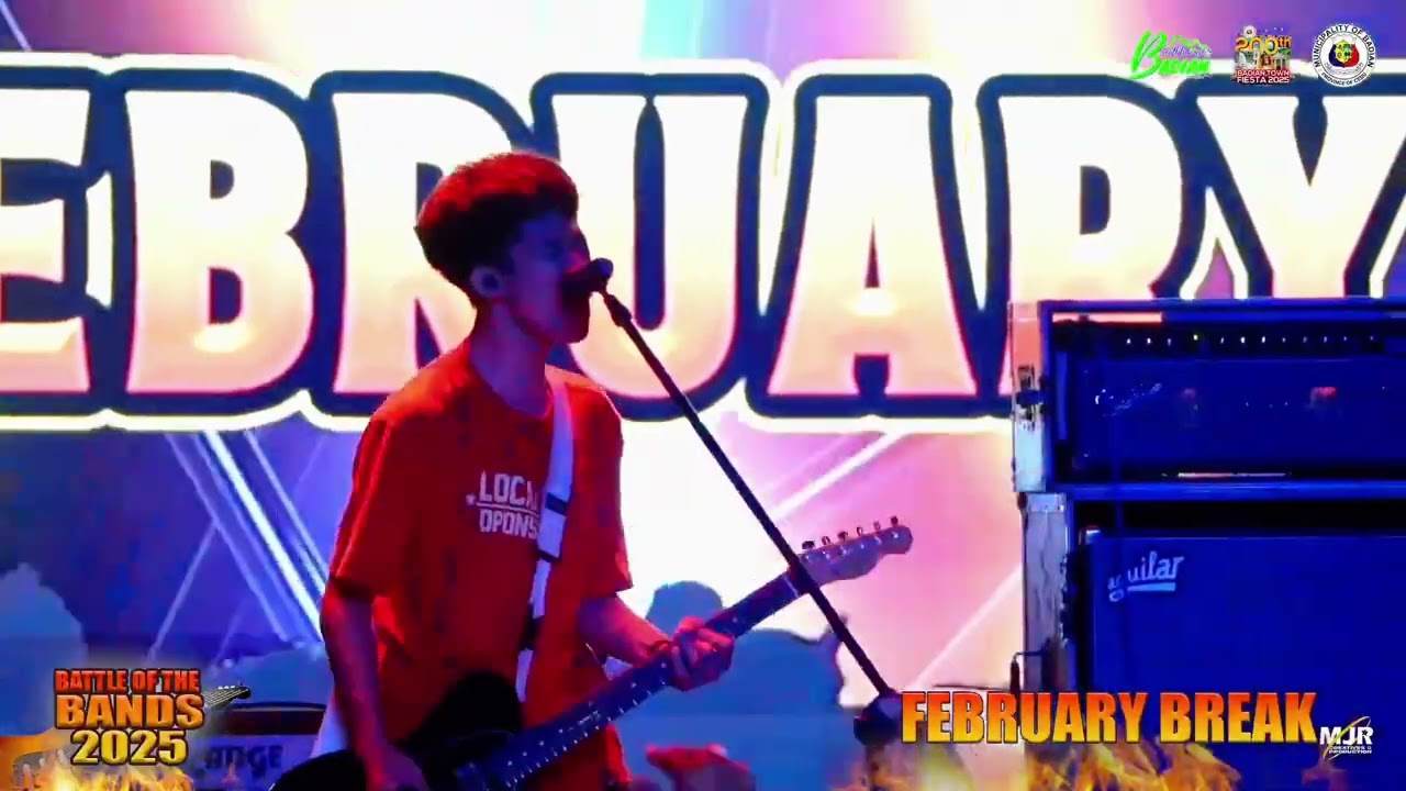 BOYshirtless x February Break at 200th Badian Cebu town fiesta BATTLE OF THE BAND 2025  7th title