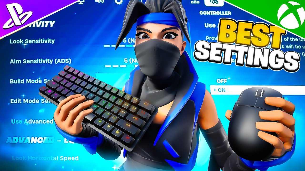 BEST Keyboard & Mouse Sensitivity + Settings in CHAPTER 7! (PS5/PC/XBOX)