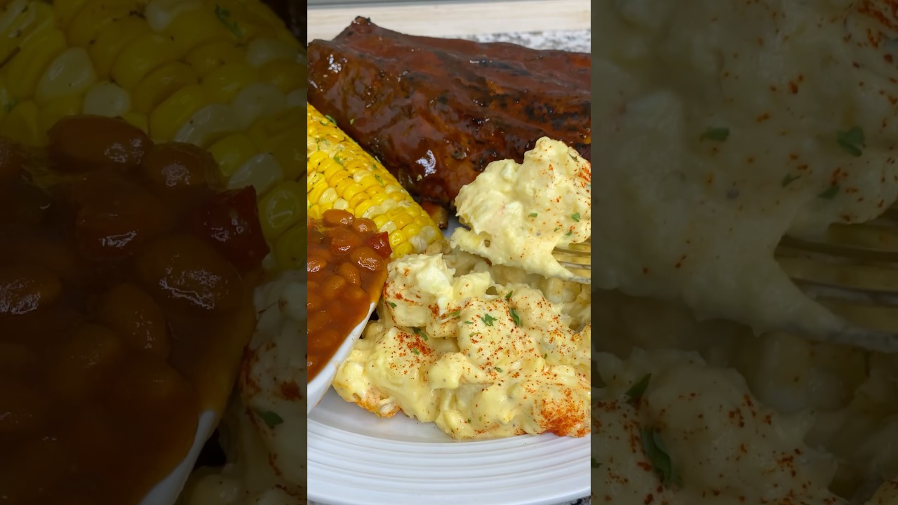 SOUTHERN-STYLE POTATO SALAD | THE BEST POTATO SALAD RECIPE FOR THE COOKOUT ❤️&zwj;🔥 #potatosalad