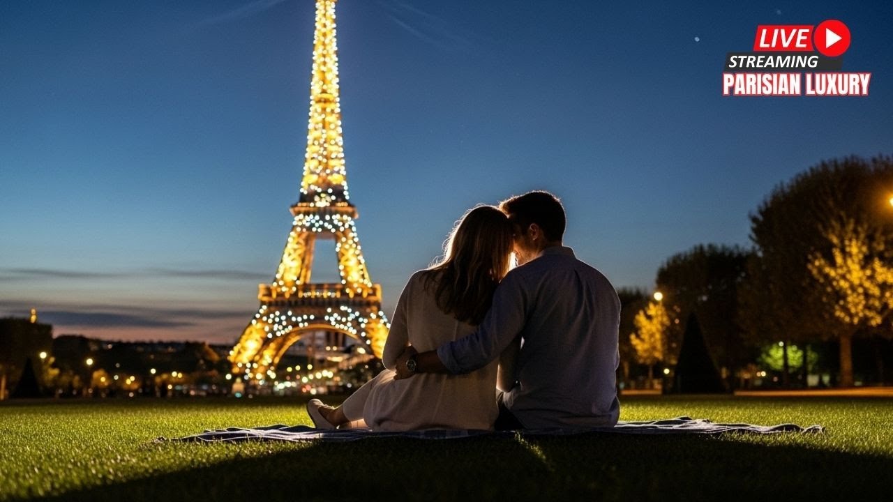 Romantic Paris Vibes – Sentiments amoureux français au clair de lune