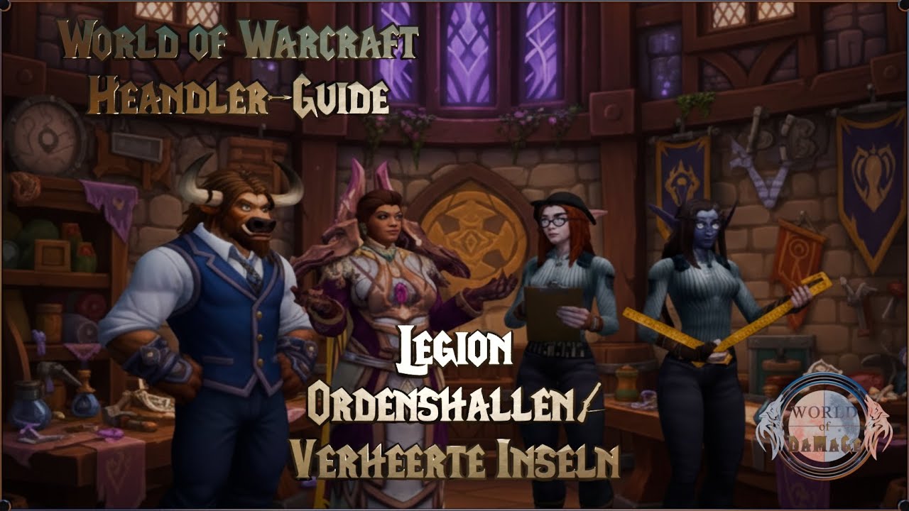 WoW - HOUSING GUIDE: Legion & Ordenshallen Händler freischalten! ⚔️✨