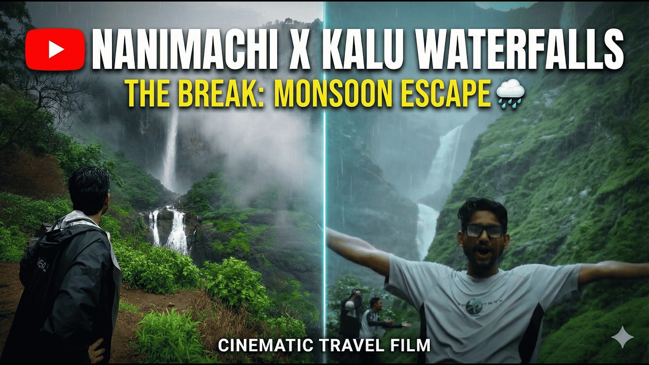 Nanimachi X Kalu Waterfalls | The Break: Monsoon Escape 🌧️ | Cinematic Travel Film