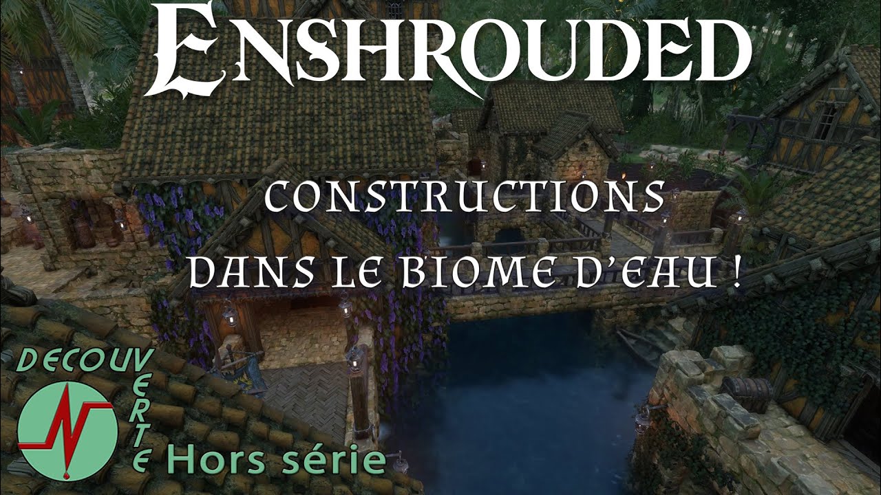 Enshrouded Fr #constructiongame : Constructions dans le biome Eau ! #gameplayfr #gaming #enshrouded