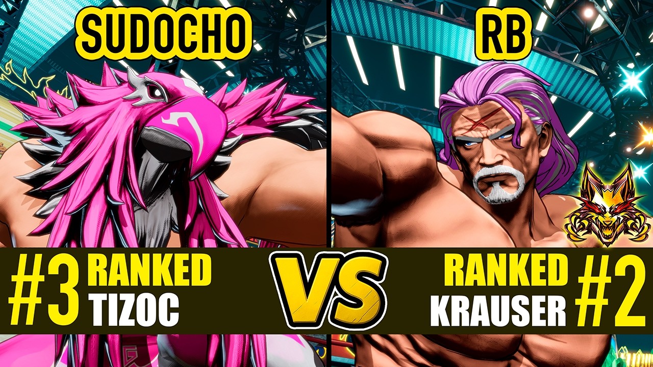 FF COTW ▰ SUDOCHO (#3 Ranked Tizoc) vs RB (#2 Ranked Wolfgang Krauser) ▰ High Level Gameplay