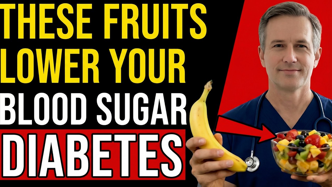 TOP 10 Fruits That LOWER Blood Sugar | Best Fruits for Diabetics and 5 That Deserve Caution