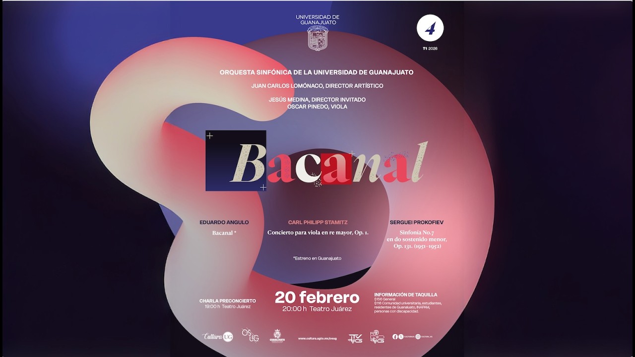 Bacanal |  Oscar Pinedo - viola | Jesús Medina - Director Invitado | OSUG T1-P4