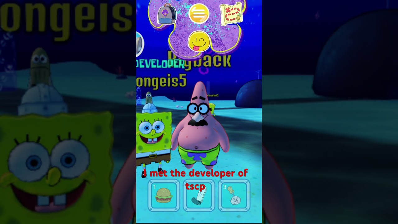 I met this developer of TSCP #spongebob #spongebobsquarepants #music #remix ￼@spongeis5