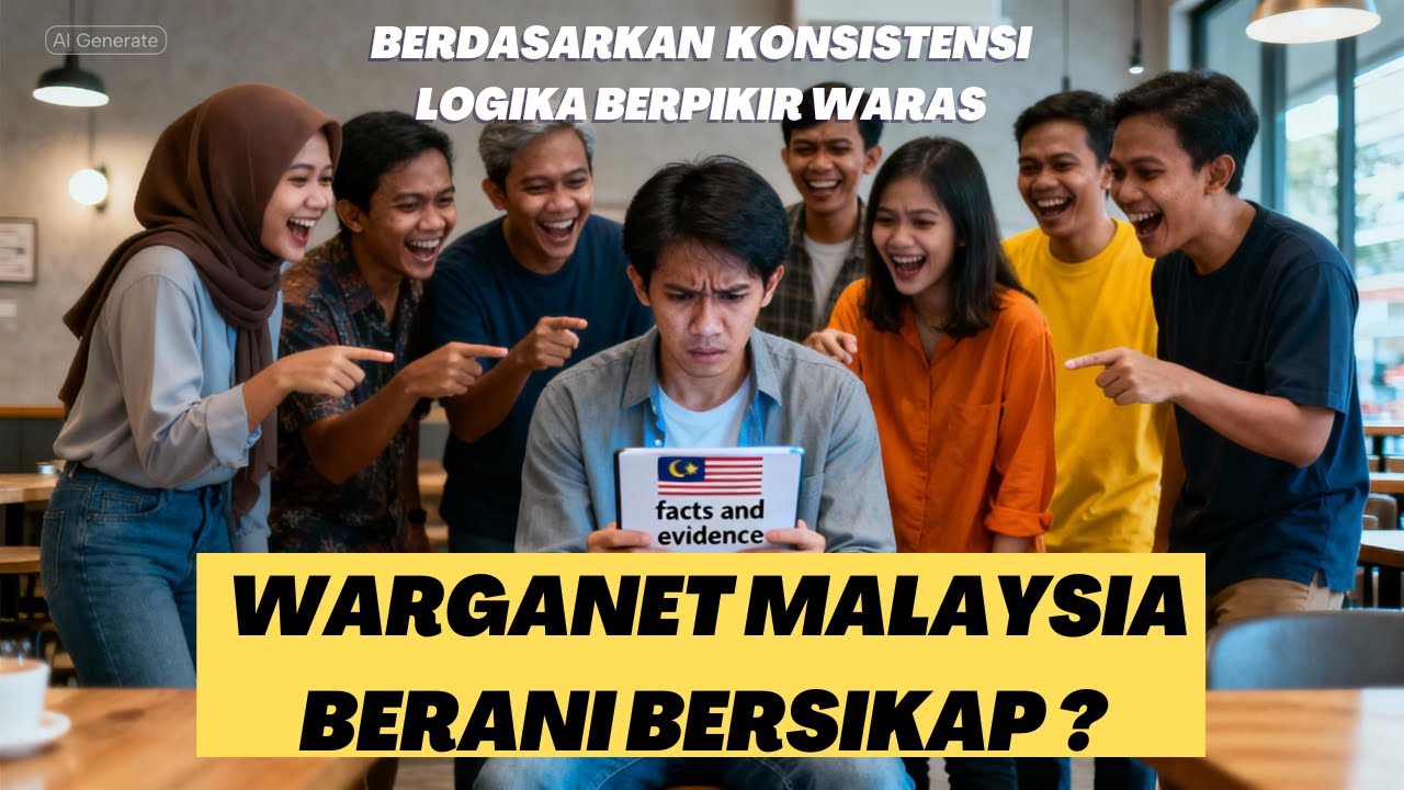 #60: Menguji konsistensi logika berpikir warganet Malaysia. Mereka berani bersikap?