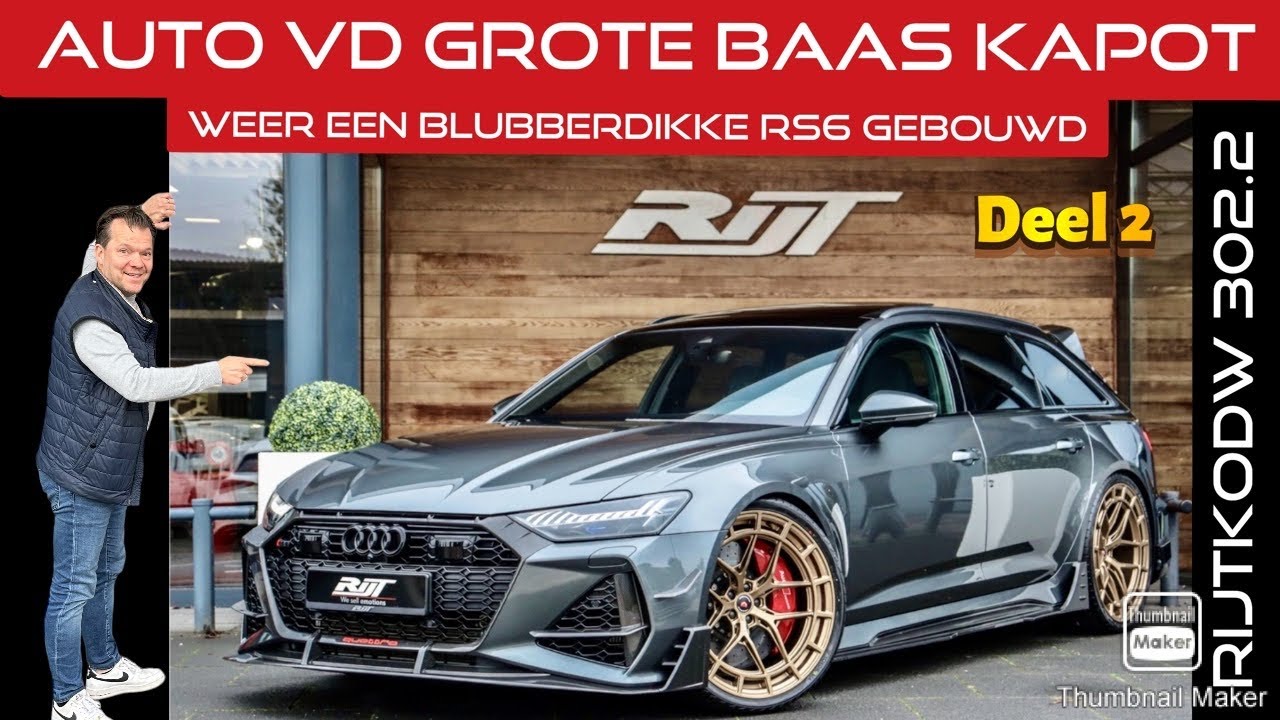 Auto vd baas kapot | We hebben weer een dikke RS6 gebouwd | Begin maken ingeruilde RS6 C7 | RSQ8