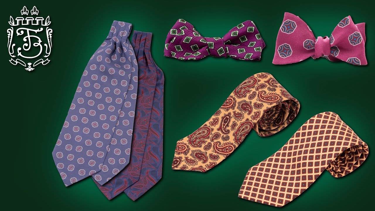 Classic Ties, Bow Ties, & Ascots from Fort Belvedere