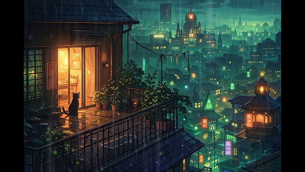 The City Hums While It Rains
