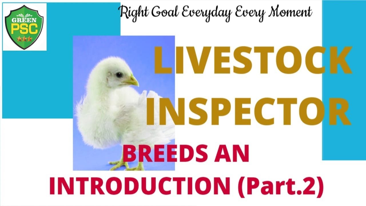 Livestock Inspector Gr II | Breeds an Introduction (Part 2) | GreenPSC | Kerala Psc