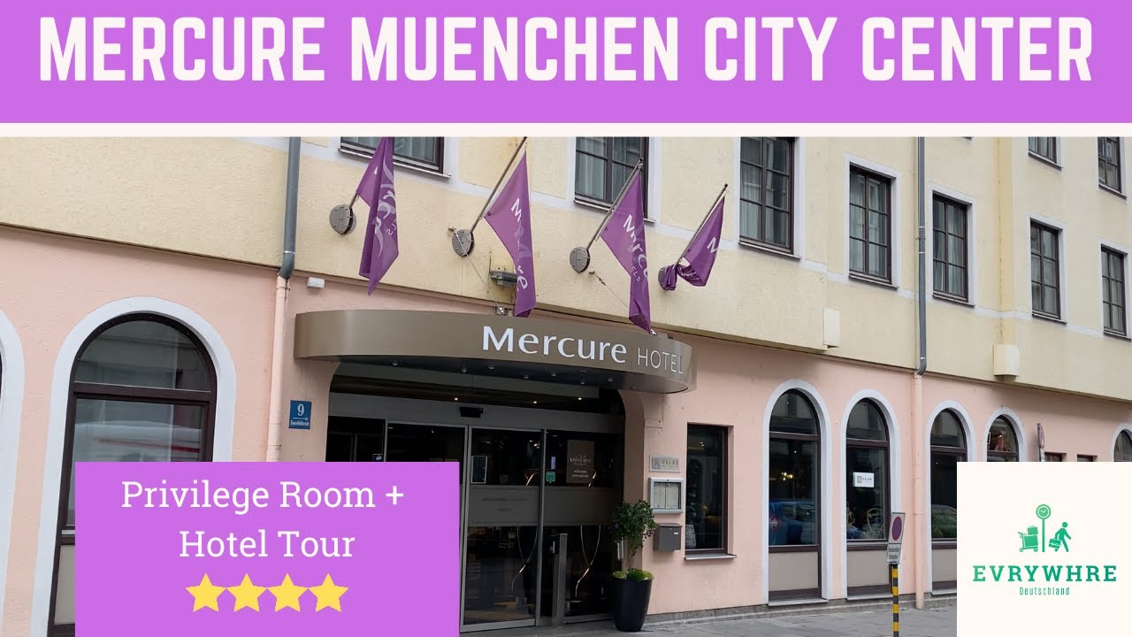 🏨 Ist das Münchens bestes #Mercure Hotel im City Center? ¦ EVRYWHRE in 4K