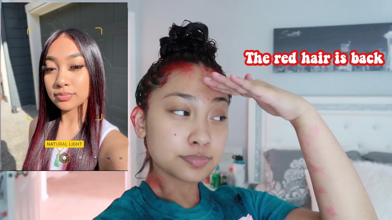 Dying My Hair Red For The 3rd Time