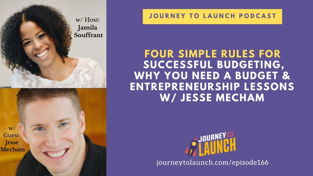 4 Simple Rules For Successful Budgeting & Entrepreneurship Lessons w/ Jesse Mecham