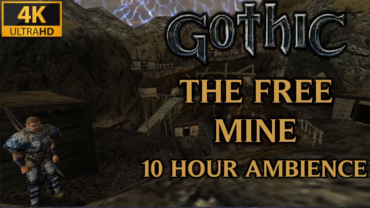 The Free Mine - 10 Hour Ambience | Gothic 1 Soundtrack (Extended Version)