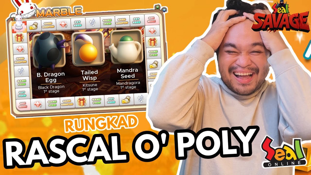 🔴[LIVE] GATCHA RASCAL O' POLY RUNGKAD KAH ? | Seal Online Savage Indonesia