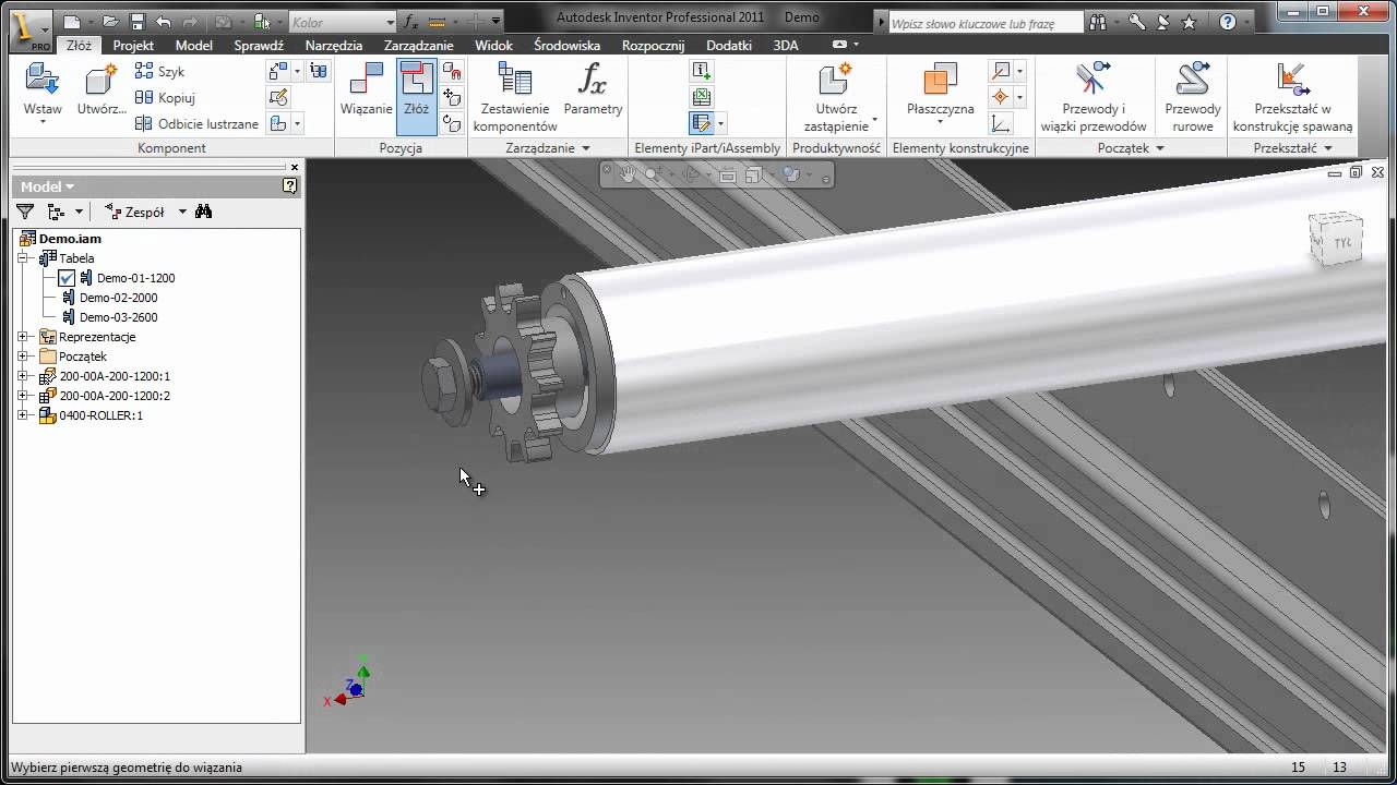 iPart oraz iAssembly w Autodesk Inventor