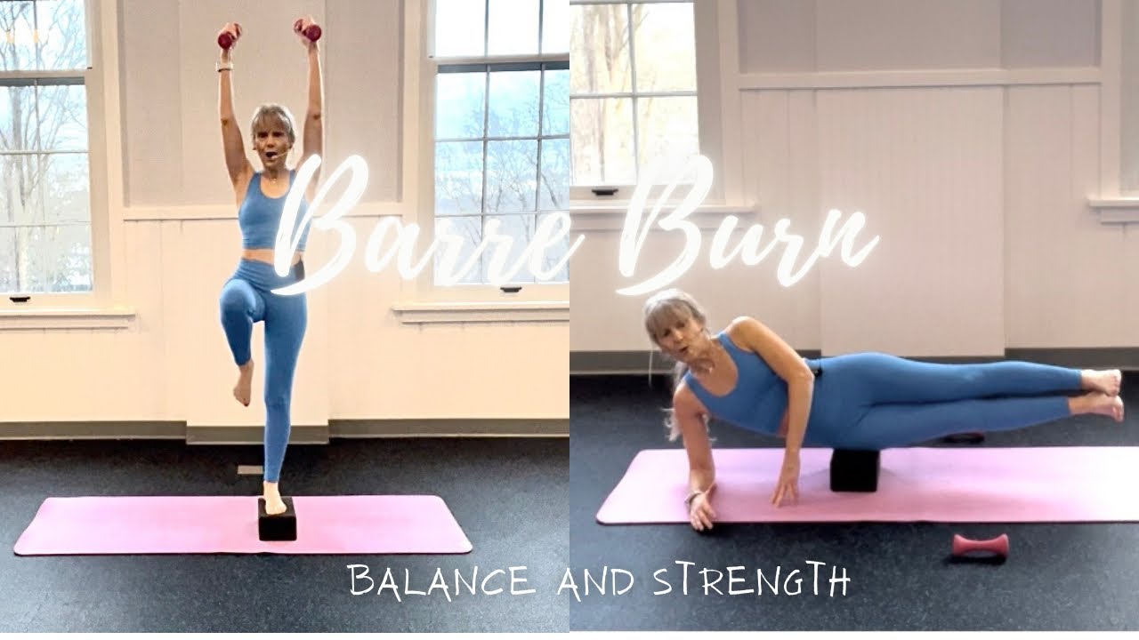Barre Burn with Block| Full One Hour| Total Body| Block & Weights