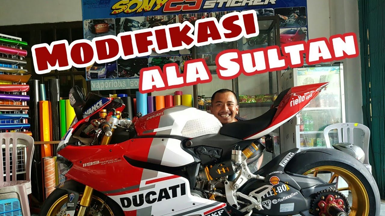 BEDAH MODIFIKASI DUCATI PANIGALE 1199 S!
