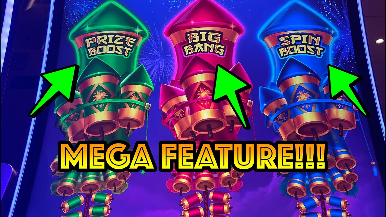 🚨NEW! MASSIVE WIN - Mega Feature on Rising Rockets Slot!