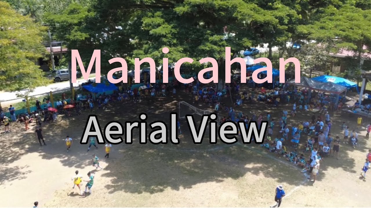Barangay Manicahan, Zamboanga City, Aerial View.
