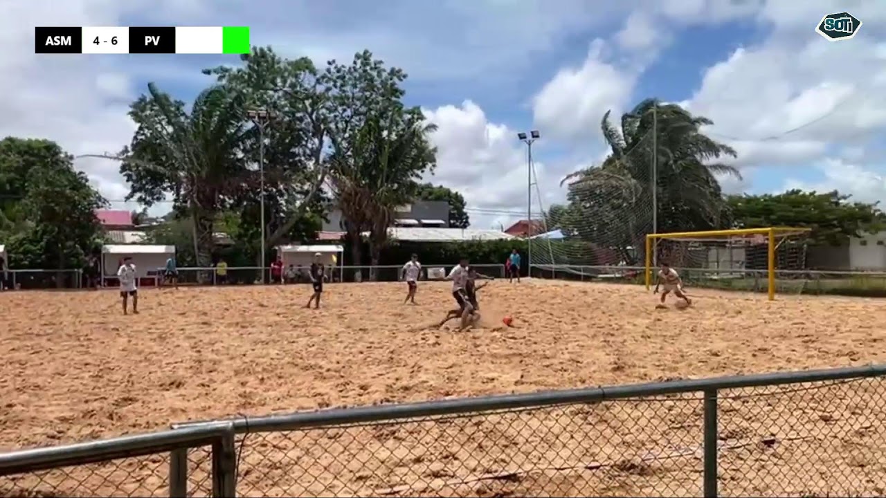 Atl&eacute;tico San MigueI vs Palma Verde FC l Camba Pizzero Torneo Internacional de futbol playa
