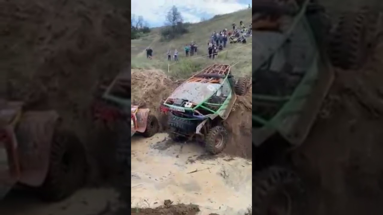 Offroad monster in the mud