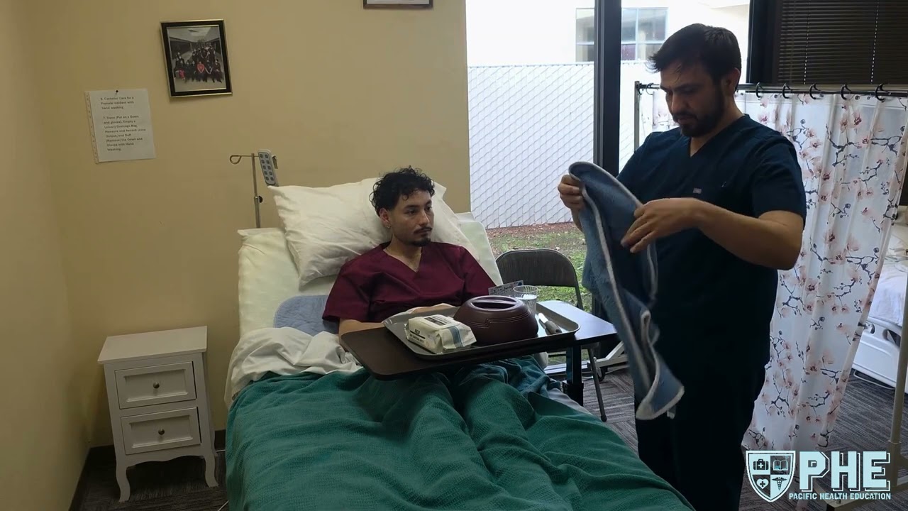 2  Assist with Meal in Bed