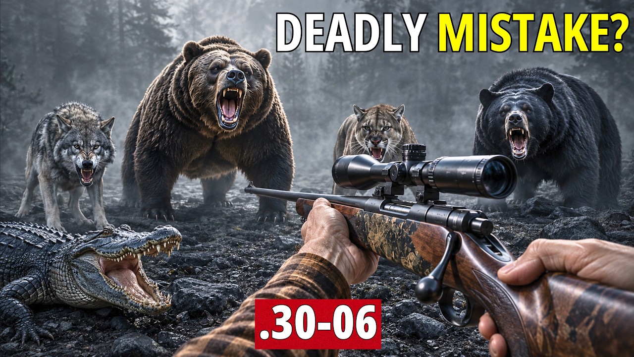 .30-06 kontra każdy drapieżnik: dlaczego to wyrok śmierci