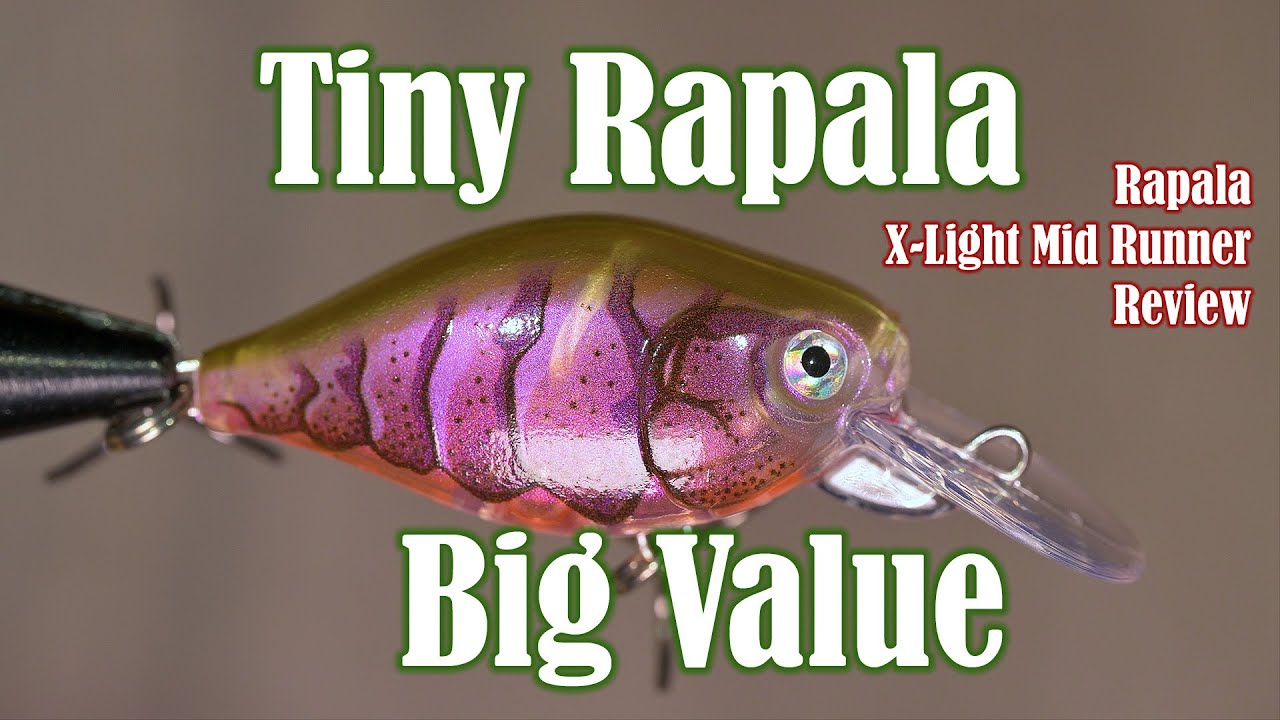 Rapala X-Light Mid Runner Crank bait review