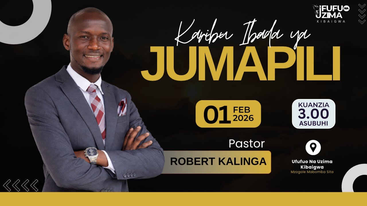 KIBALI KILICHOIBIWA PT 8 | PASTOR ROBERT KALINGA | JUMAPILI - 01/02/2026