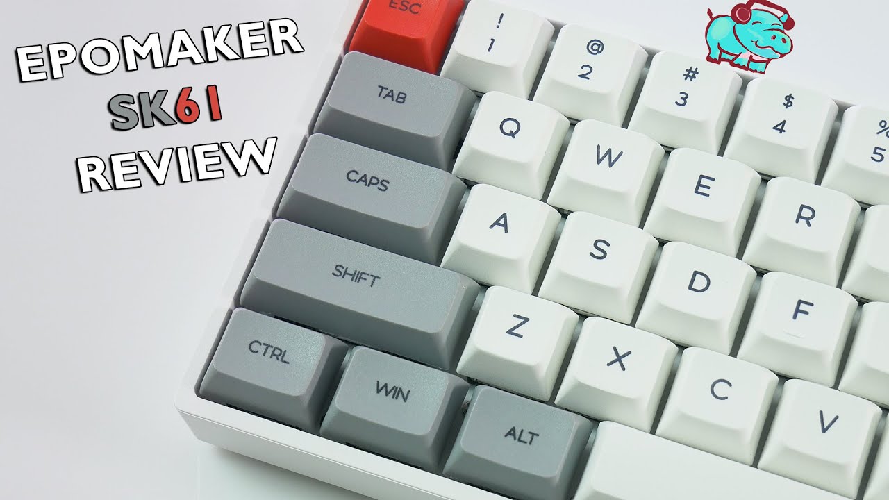 How is this keyboard so good? $60 Amazon Keyboard - Epomaker SK61 Review ASMR