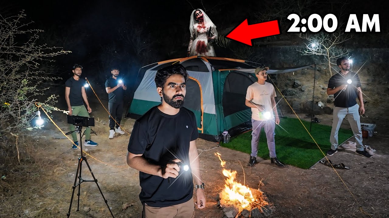 Night Camping at Haunted Mines - PART 2 | कोई हमे छुप के देख रहा है 😧