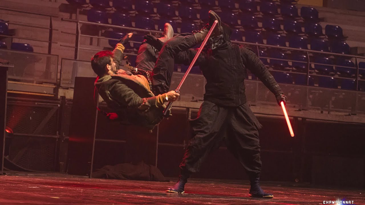 Champion de France Saber Choreo 2024 – Epic Lightsaber Performance!