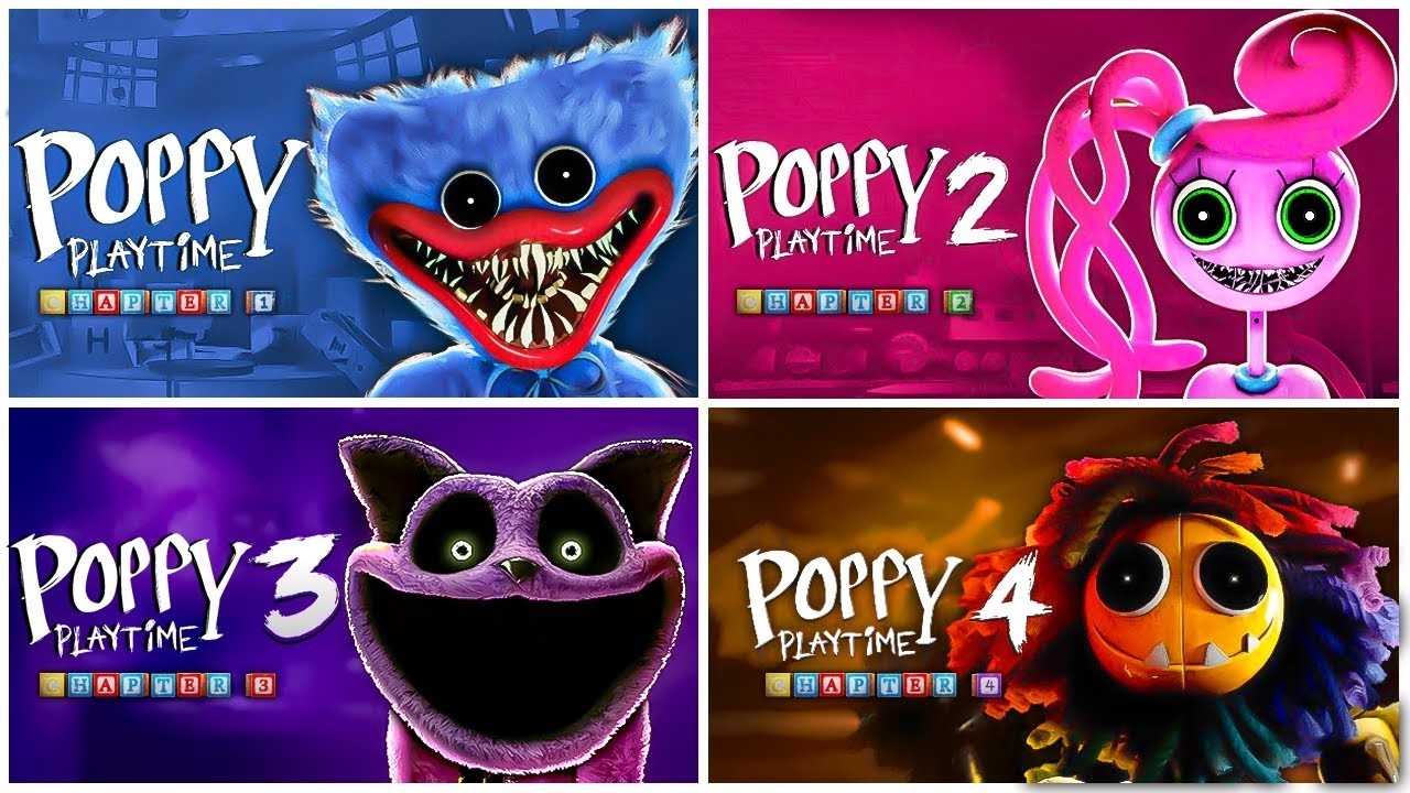 стрим все главы poppy playtime продолжаем