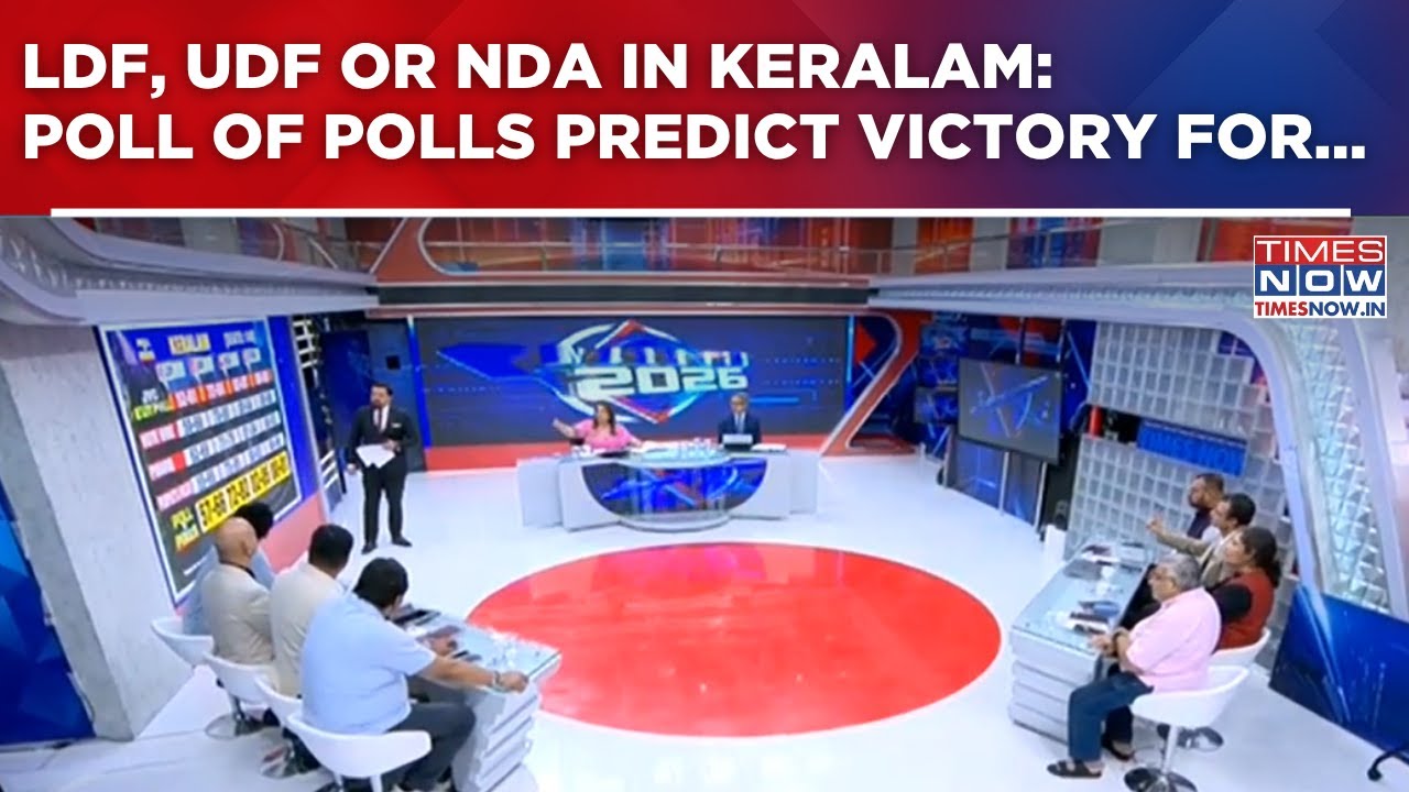 LDF, UDF Or NDA In Keralam: Poll Of Polls Predict Victory For... | Watch Exit Poll | Election 2026