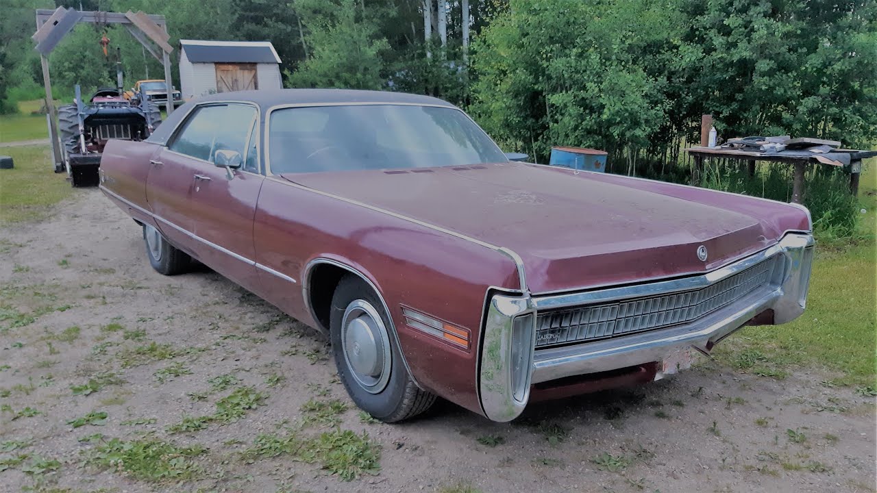 1972 Chrysler Imperial first start in a year