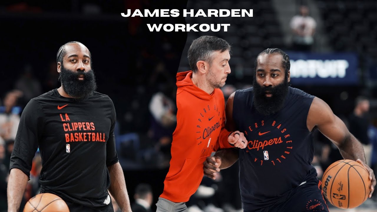James Harden's Pre-Game Workout!