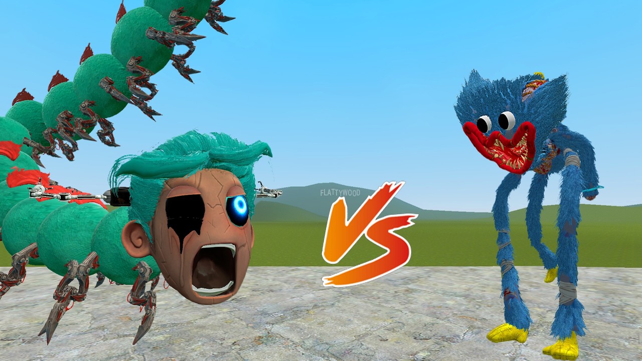 I MADE NEW HUGGY WUGGY POPPY PLAYTIME CHAPTER 1 TO 5 & ROBLOX RORY LOVECAPE PHASE 2 WORM in Gmod!!