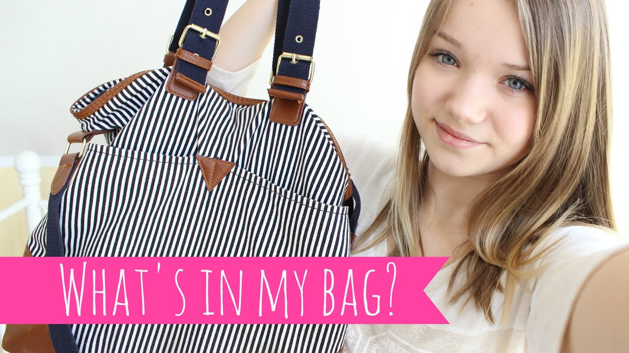 What's in my Bag TAG