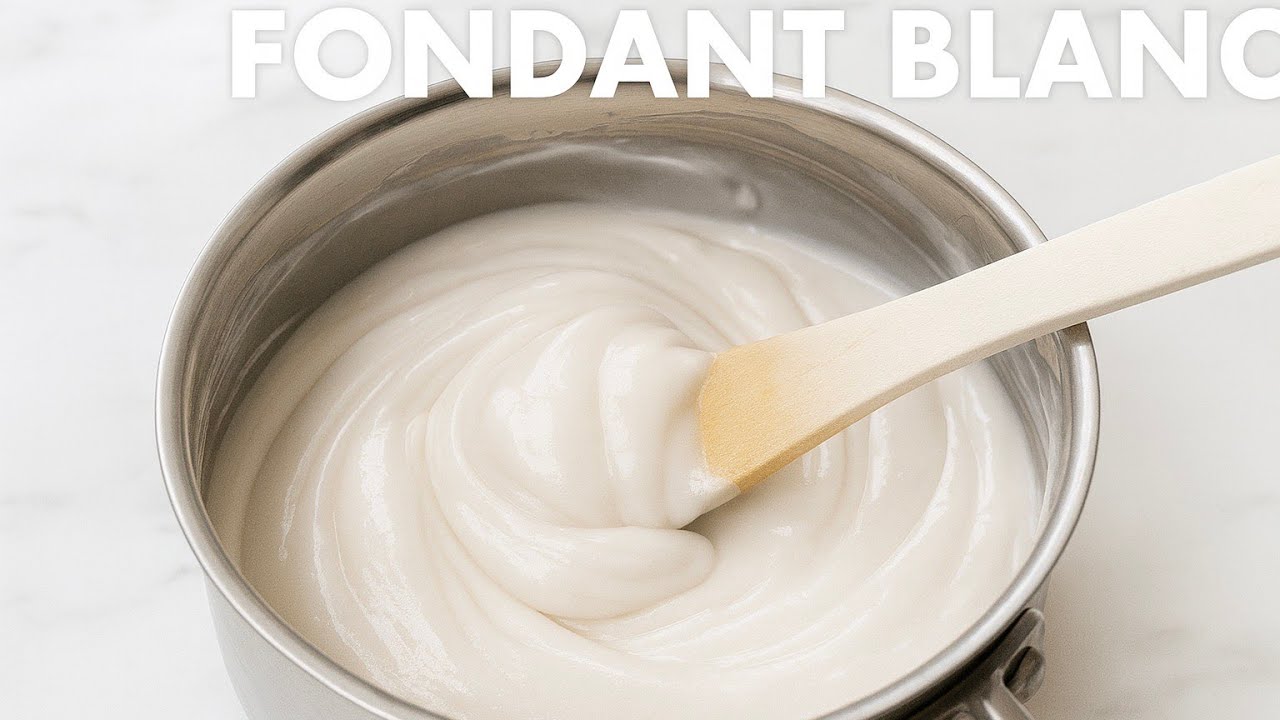 COMMENT FAIRE DU FONDANT BLANC PÂTISSIER - CAP pâtisserie